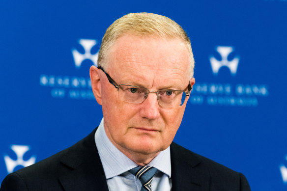 Reserve Bank governor Philip Lowe.