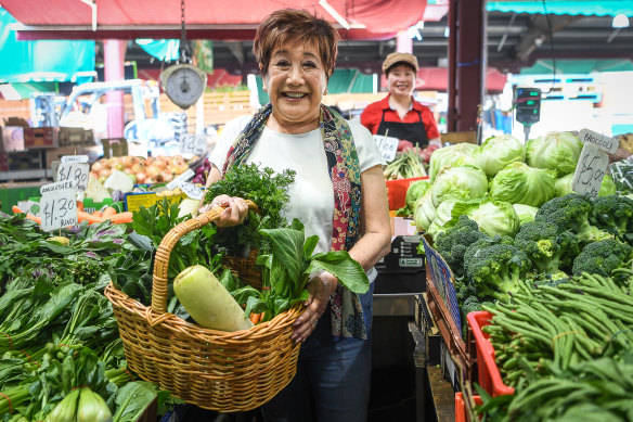 Elizabeth Chong at Queen Victoria Market: “This is the ground where I first put my feet down in Australia.”