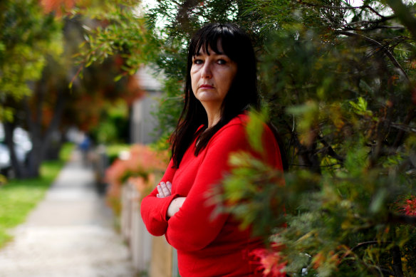 Nikki Wedgwood is worried about the tunnels for the Rozelle interchange that will be dug eight metres below her street in Leichhardt. 