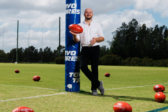 “There are unique situations that challenge individuals and obstacles for them to overcome,” says director Gil Marsden of his AFL documentary Making Their Mark