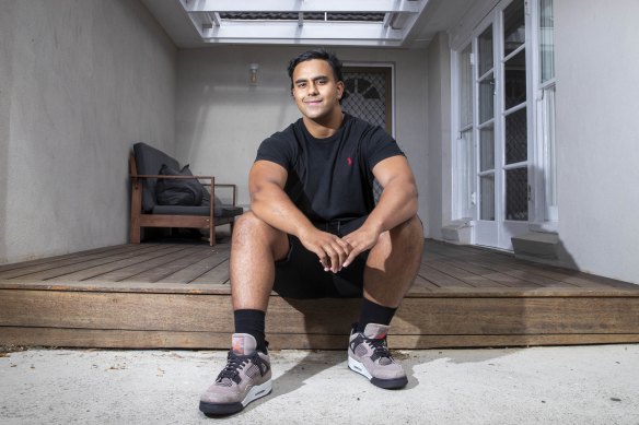 Jayden Pinto recently applied for the Home Guarantee Scheme to help him buy his first home.