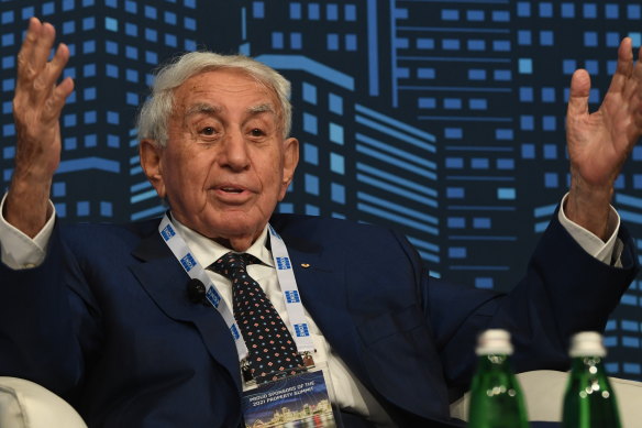 Harry Triguboff complained in a letter to Waverley mayor Paula Masselos that the council’s refusal to rezone a synagogue site in Bondi left him with “useless land and buildings”.