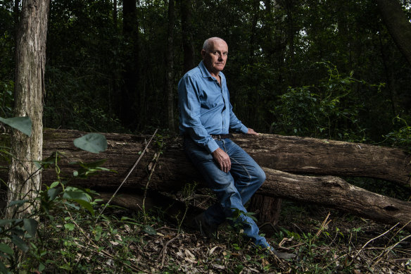 Mike Gorman, deputy captain of the Kangaroo Valley Rural Fire Service unit, said his crew was in a "near-miss incident" during a big fire in January.