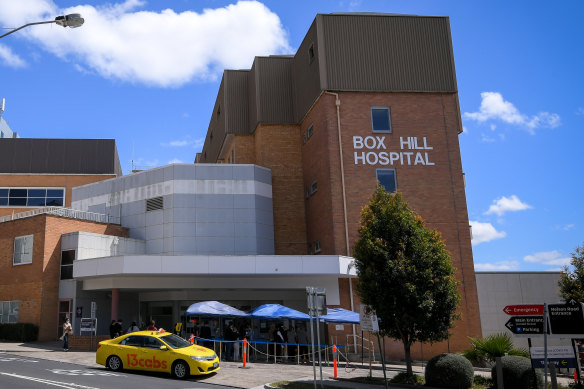 Box Hill Hospital will allow staff without intensive care experience to work in ICU wards over the coming month.
