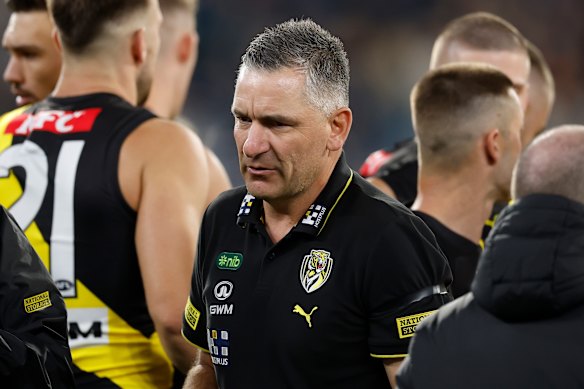 Tigers coach Adem Yze.