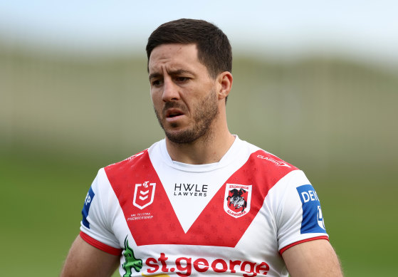 Ben Hunt has carried a heavy load for the Dragons in recent years.