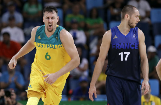 Andrew Bogut has competed in three Olympics for Australia.