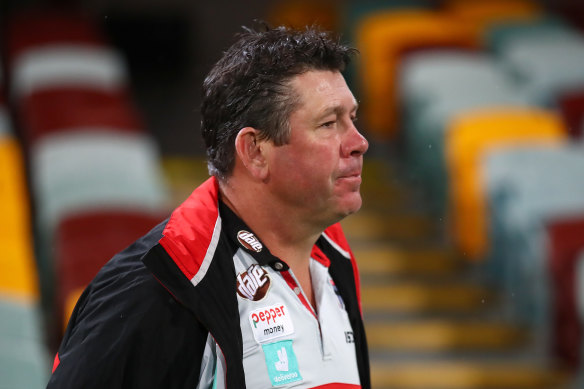 St Kilda's Brett Ratten.