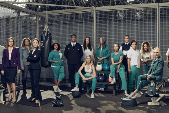 The cast of Wentworth’s eighth and final season.