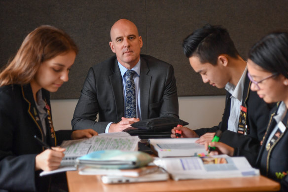 Colin Axup, president of the Victorian Association of State Secondary Principals.