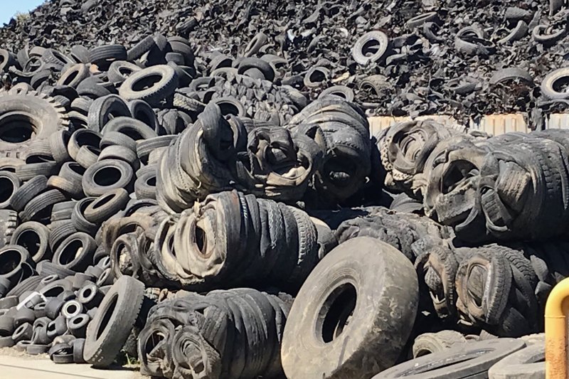 Nu-Rock can even use rubber tyres to make its building products.