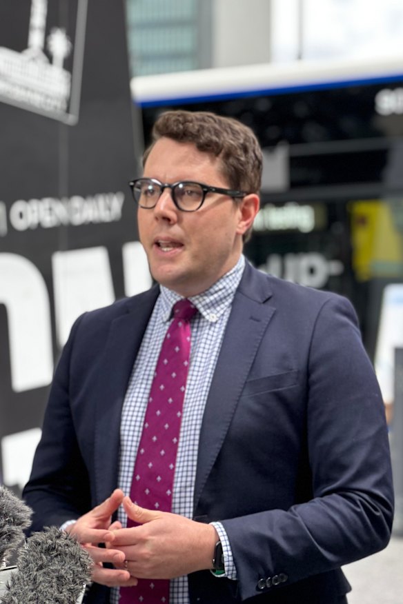 BCC public transport chair Ryan Murphy.