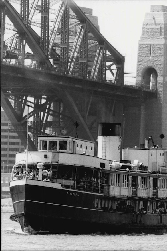The ferry made its last trip between Manly and Circular Quay in 1983. 