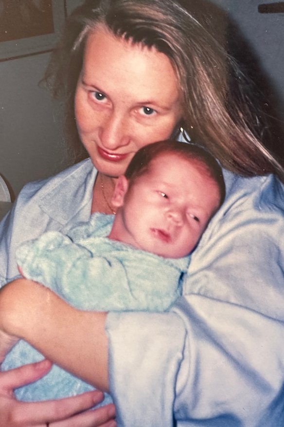 Kate Halfpenny and her son Jack.