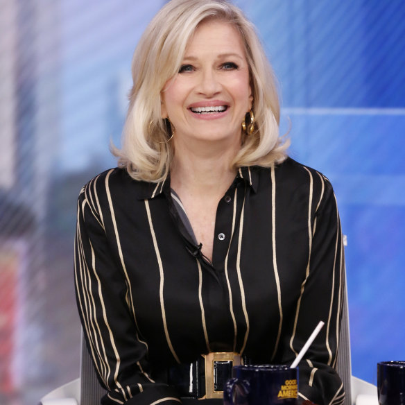 US TV news doyenne Diane Sawyer, who gave Macdonald the nickname “Mac” when he worked for the American ABC network. 