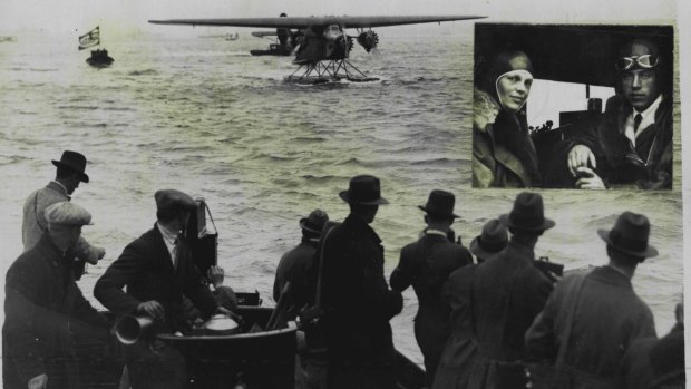 Amelia Earhart, who accompanied Captain Stultz in their successful flight across the Atlantic from Newfoundland to Wales on June 19, 1928.