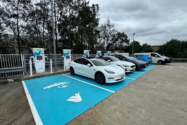 Rich Lister Trevor St Baker’s Evie Networks puts foot down on EV chargers
