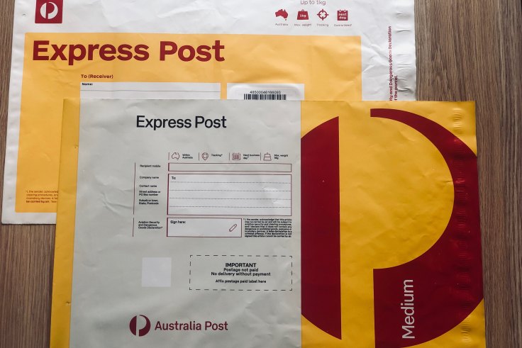 Auspost 1kg satchel hotsell price