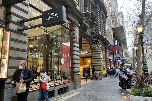 Watches of switzerland top collins street