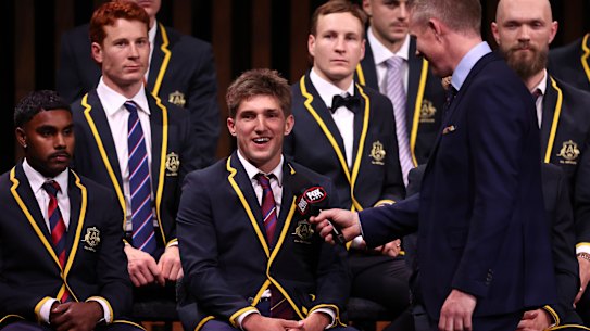 Zac Bailey (middle) is tipped to be one of next year’s most-coveted free agents.