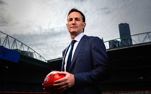 New AFL chief executive Andrew Dillon. 