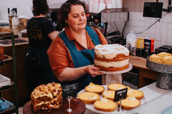 Nadine Ingram, founder of Flour and Stone bakery in Woolloomooloo.