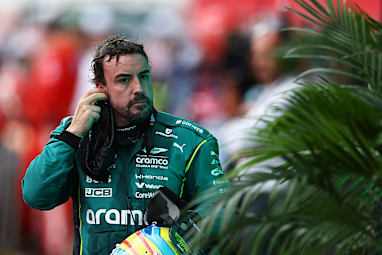 Alonso started 11th on the grid for Sunday’s race.5