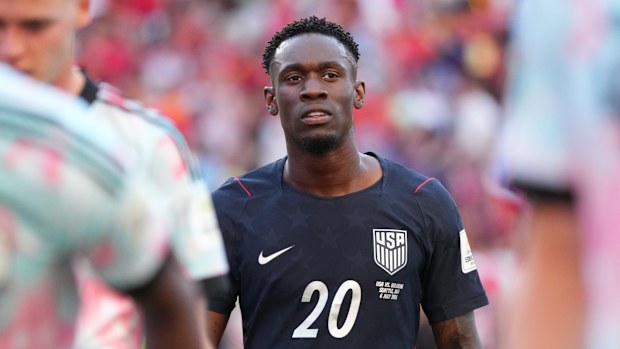 United States’ Folarin Balogun.