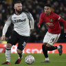 United through to FA Cup quarter-finals as they spoil Rooney's reunion