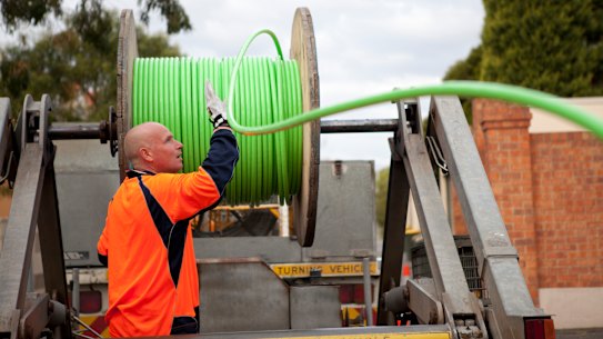 The marked the official end of the NBN rollout.