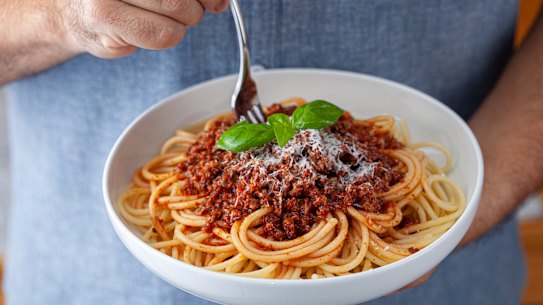 v2food's plant-based meat products are designed to look and taste like real meat.