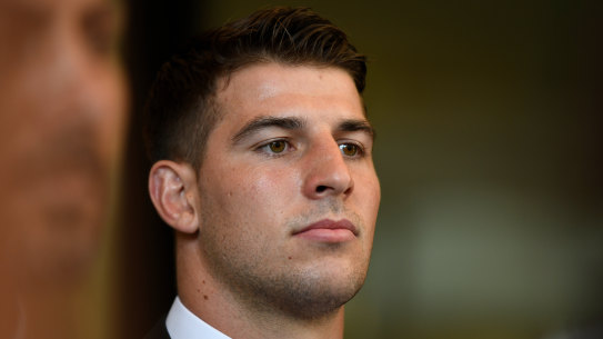 Curtis Scott is facing seven charges, including assaulting police.