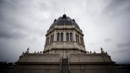The Royal Exhibition Building.