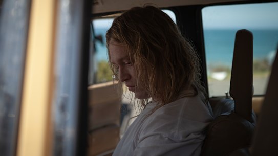 Caleb Landry Jones in the title role of Nitram.
