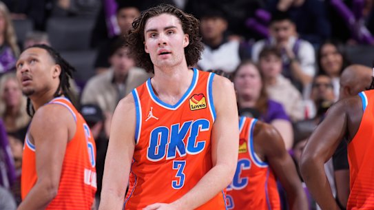 On the move: Josh Giddey will be traded from the Thunder to the Chicago Bulls.