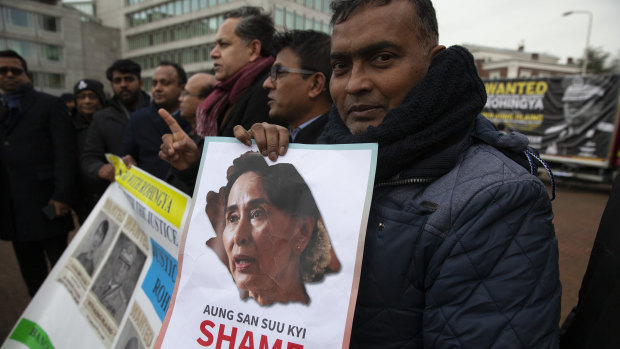 Suu Kyi confronts Rohingya genocide charge as horror laid bare