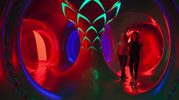 Light fantastic: ‘Forest in a bubble’ comes to inflate spirits in Freo