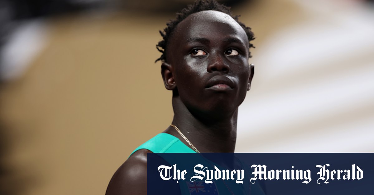 Gout Gout sets Tokyo alight with blistering semi-final run