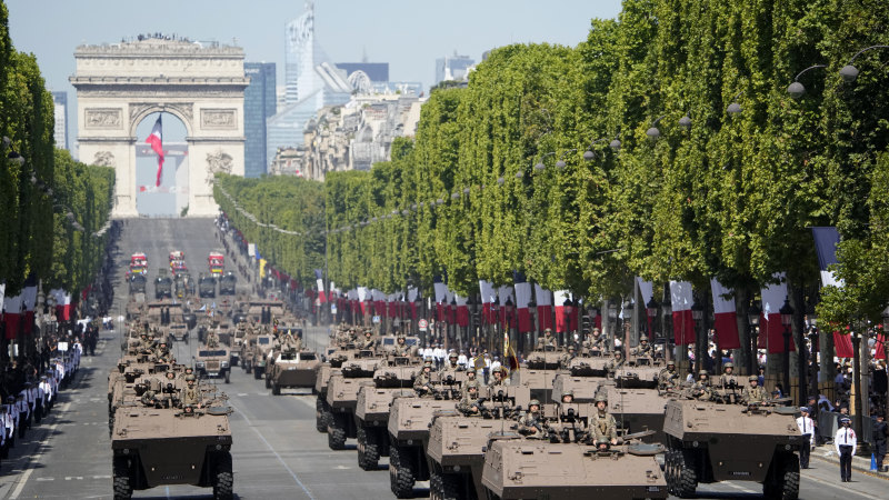 Fransız Bastille Günü kutlamaları Ukrayna ve müttefiklerini sahnenin merkezine yerleştiriyor