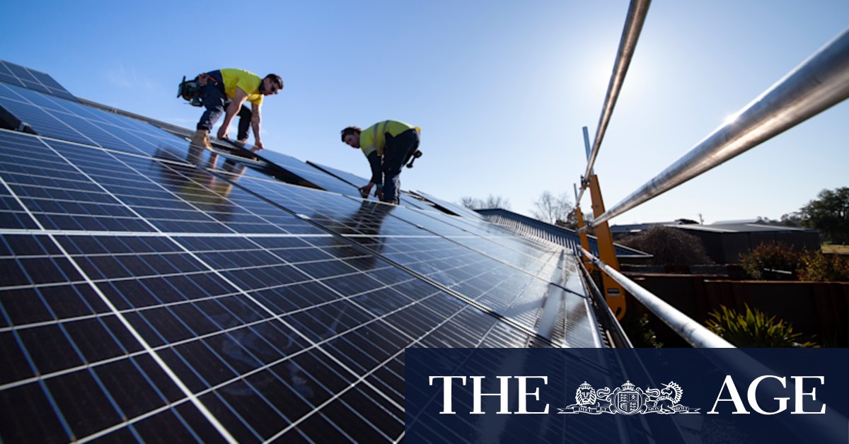 Victorians warming to benefits of solar - Vimarsana News
