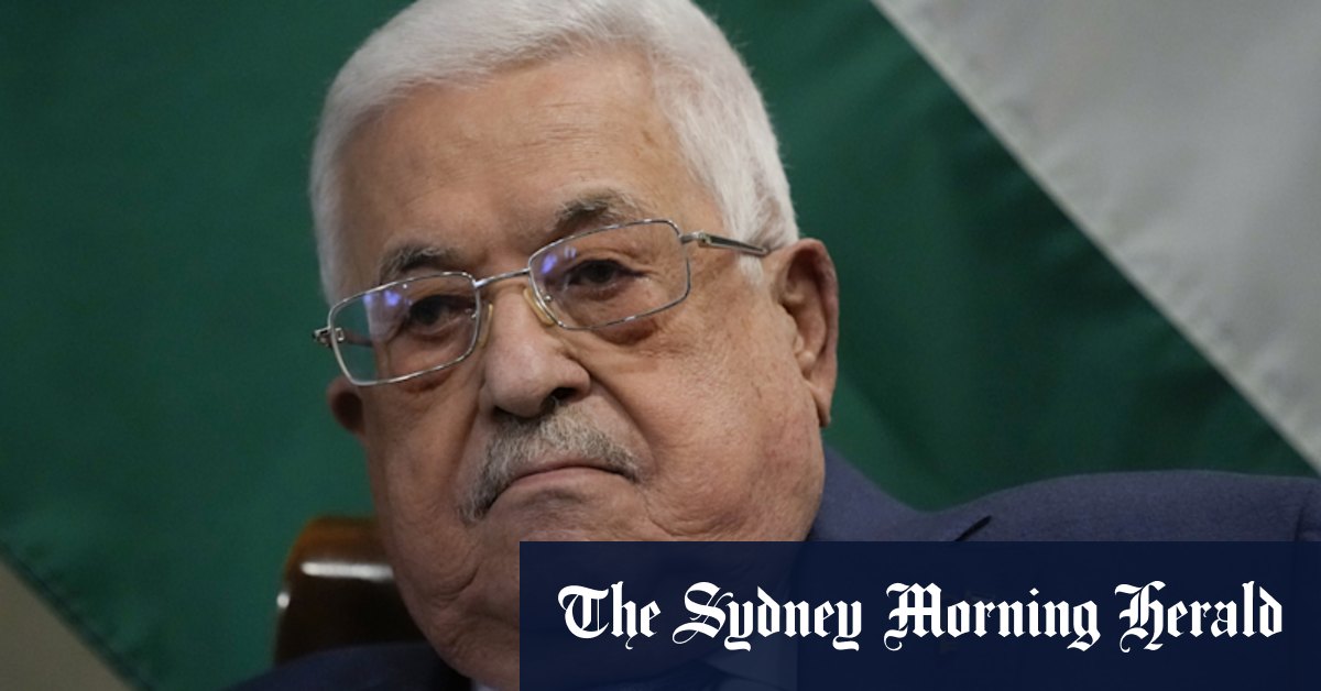 US bars Palestinian officials including Abbas from statehood meeting at UN