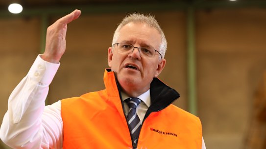 Prime Minister Scott Morrison has declared himself the underdog at the next election.