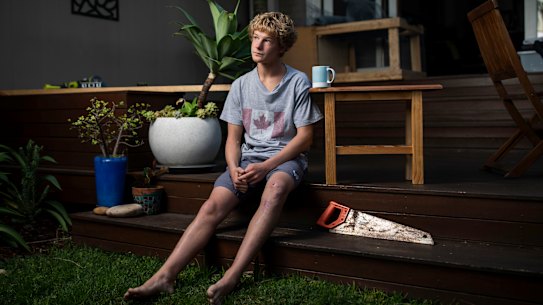 Banjo Studholme, 16, is facing a tough job market to get an apprenticeship.