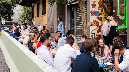 Sydney’s alfresco revolution has drawn hospitality outside.