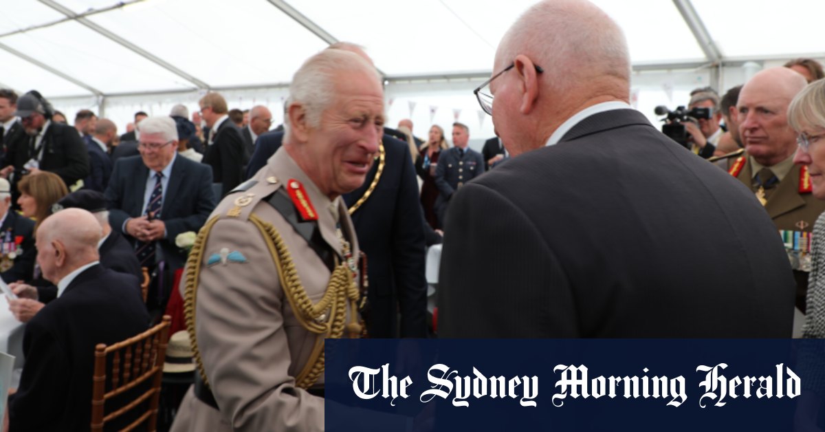Hurley asks King about his health in emotional final overseas trip on duty