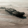 What is a ‘ship of the desert’? Hint: It’s not this (a shipwreck in the Namib desert, on Namibia’s Skeleton Coast).