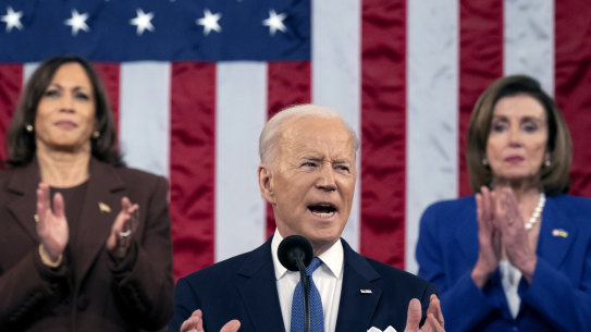 President Joe Biden is urging Congress to pass a law that would give US shipmakers  subsidies to make semiconductors in a paddock.