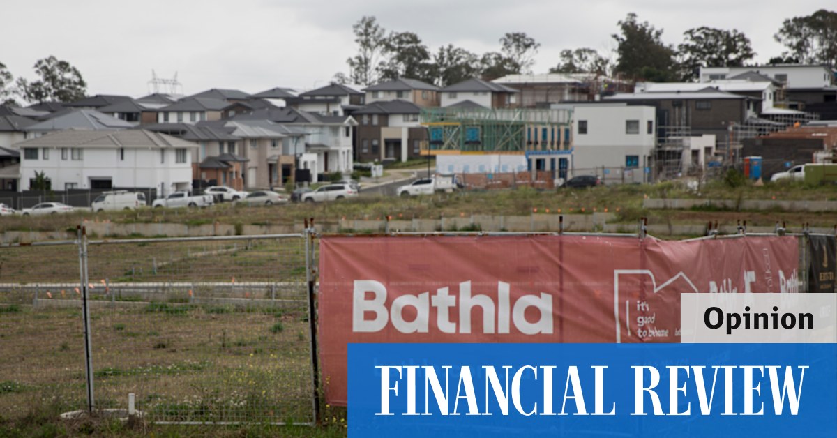 afr.com - The AFR View - Bathla's $3.3b collapse puts housing sector at risk
