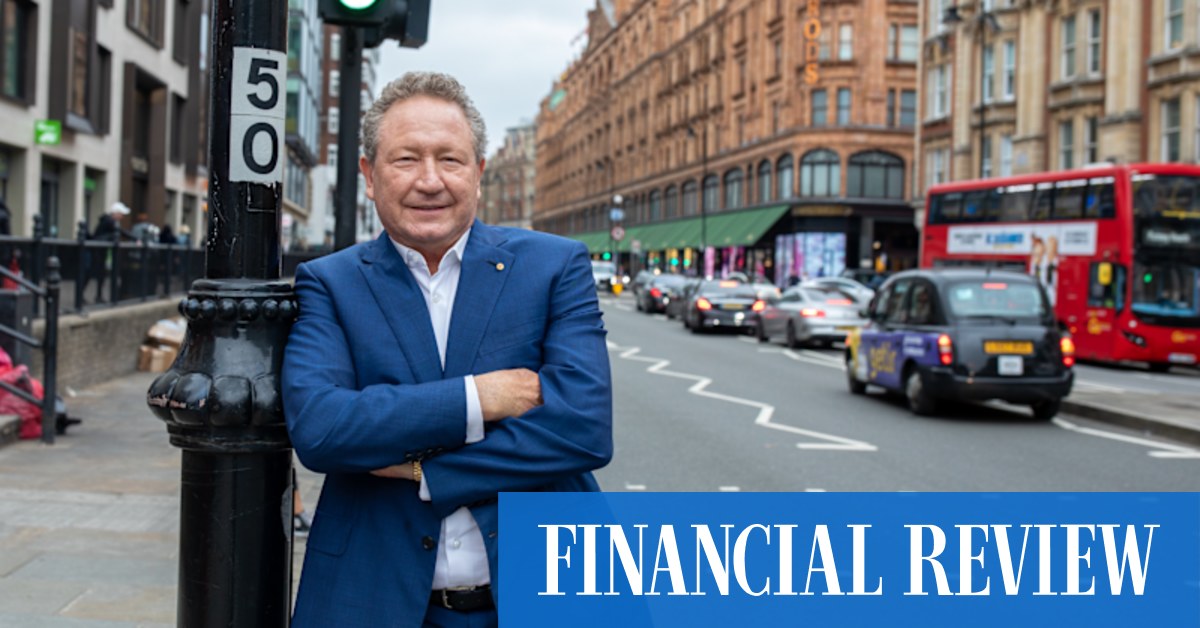 Andrew Forrest sues Facebook over scam ads - Vimarsana News