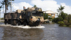 Amry truck in Ballina in 2022.